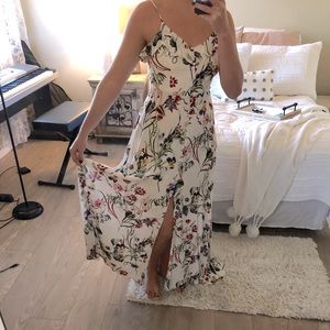 Floral maxi dress